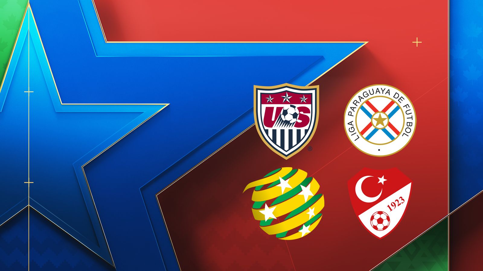 World Cup Group D includes co-hosts the United States of America, Paraguay, Australia and Turkey; fixtures will take pla